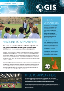 Coaching Newsletter